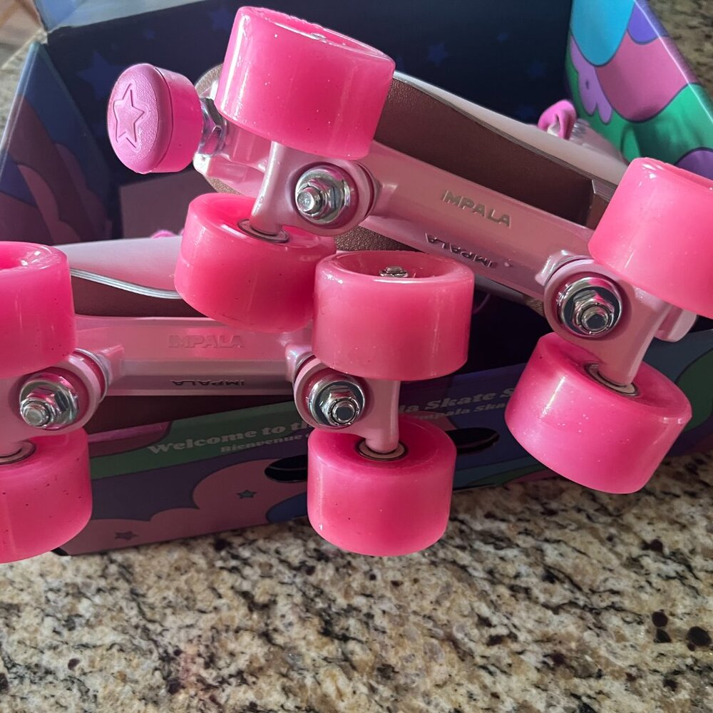 Like New! Impala Samira Rollerskates – Size 8 Women – Wild Pink - Picture 4 of 5